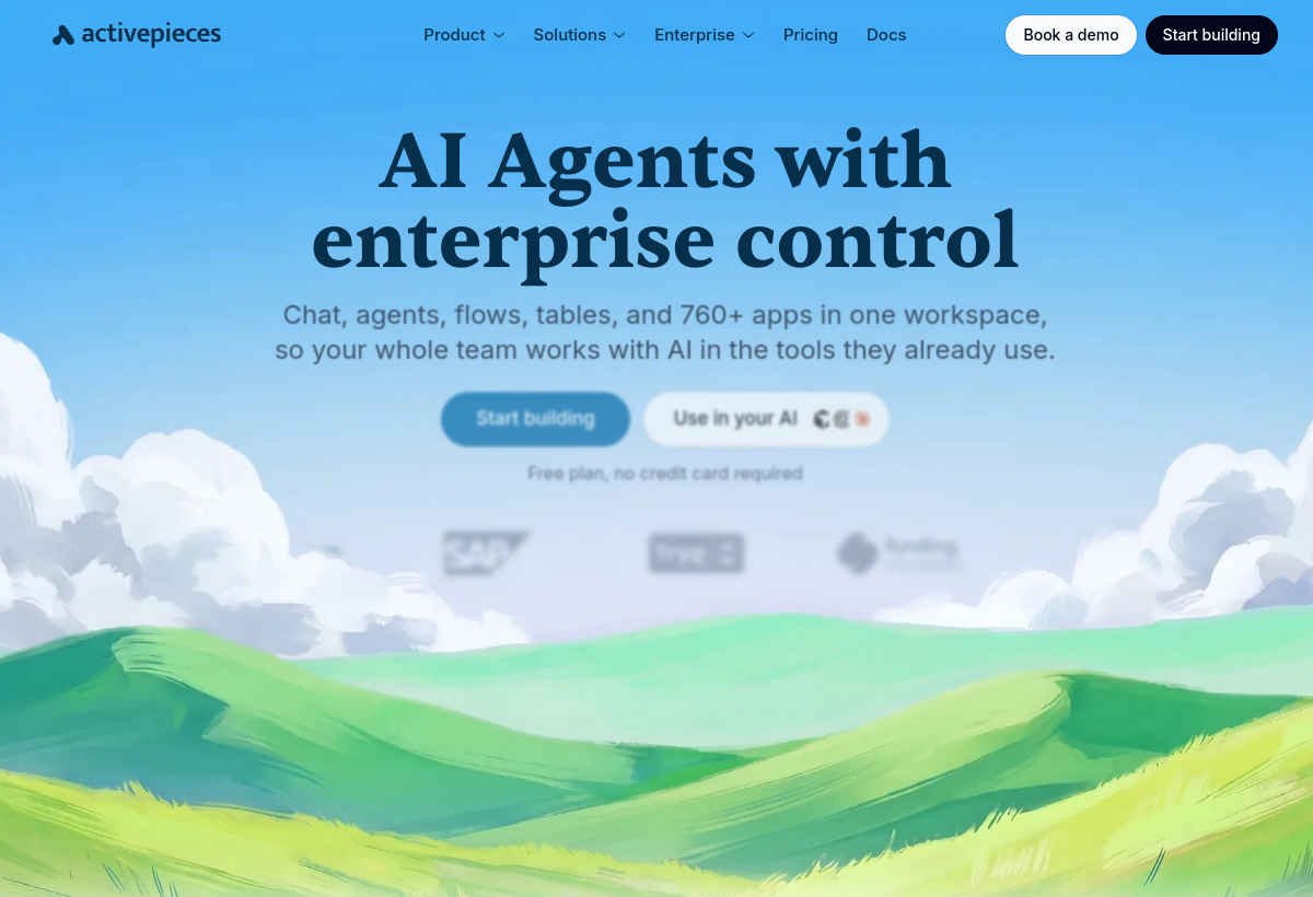 Activepieces screenshot