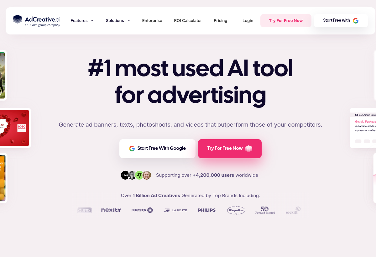 AdCreative.ai screenshot