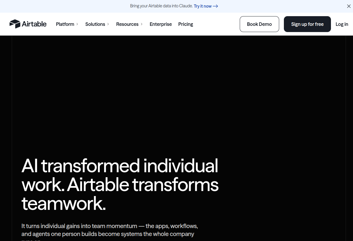 Airtable AI screenshot