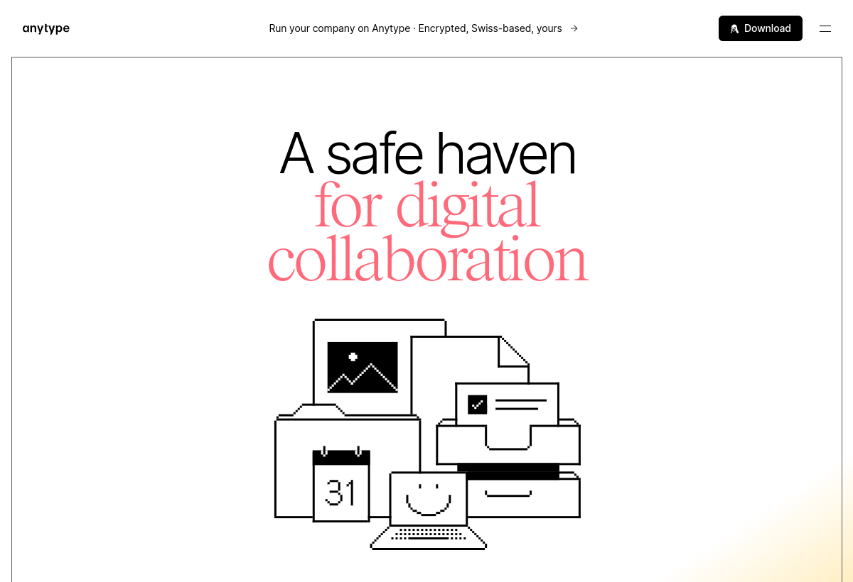 Anytype screenshot