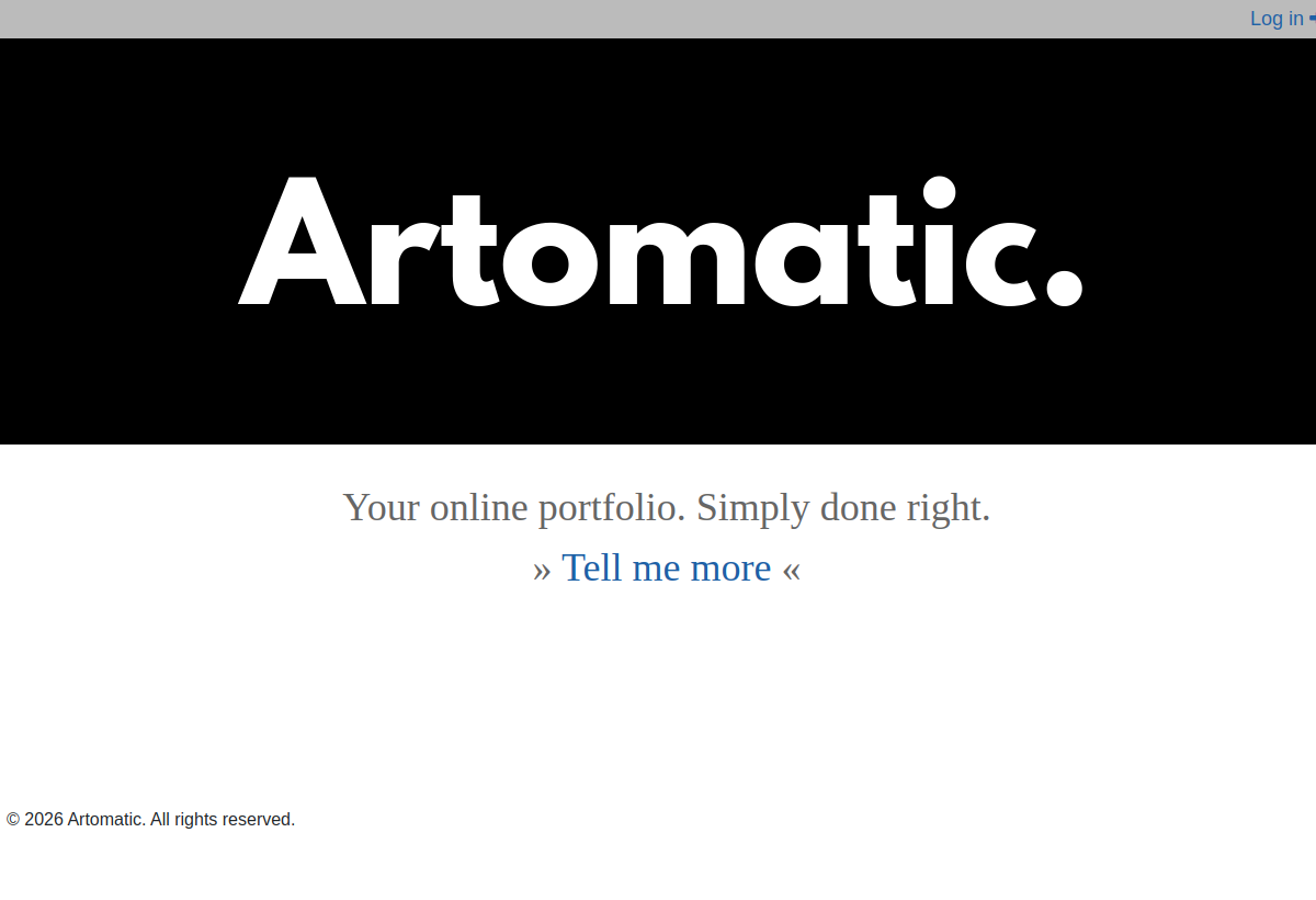 Artomatic screenshot