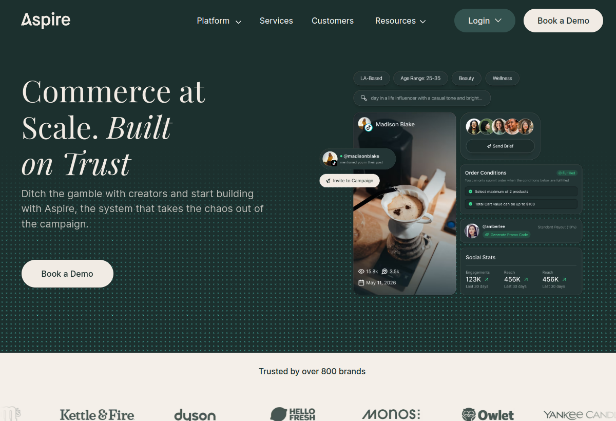 Aspire screenshot