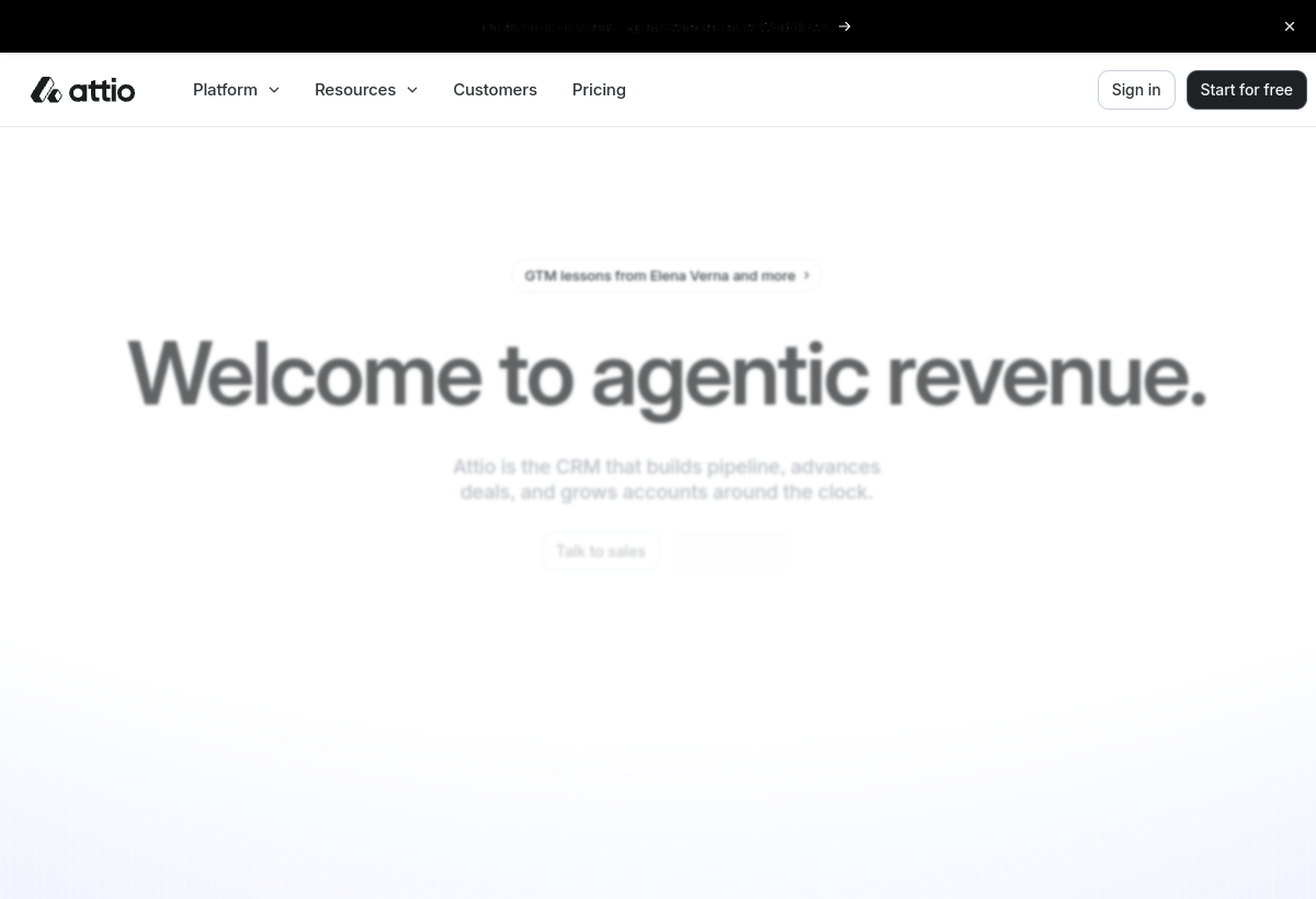 Attio screenshot