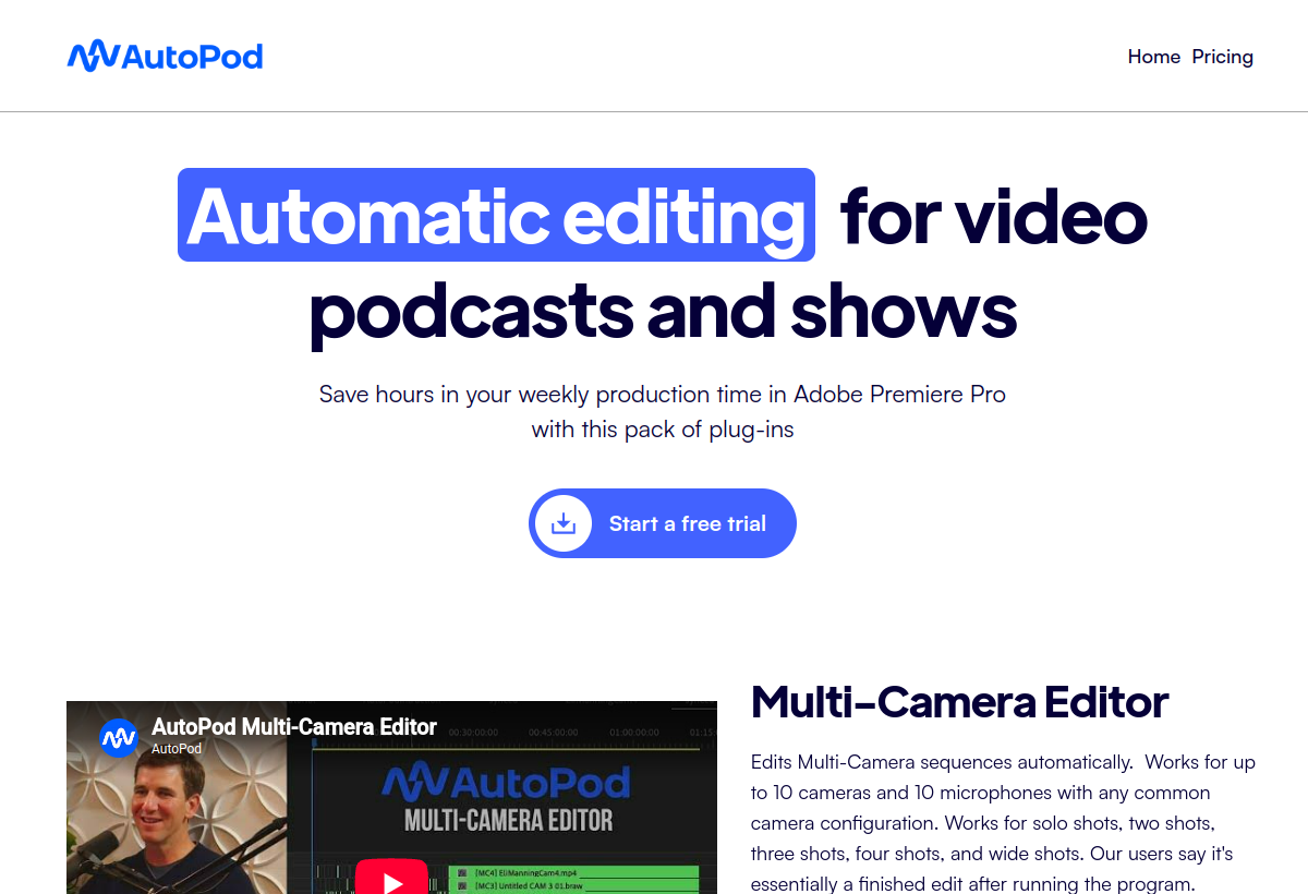 Autopod screenshot