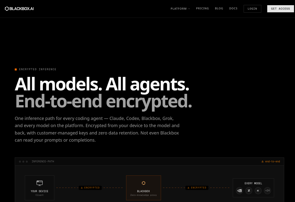 Blackbox AI screenshot