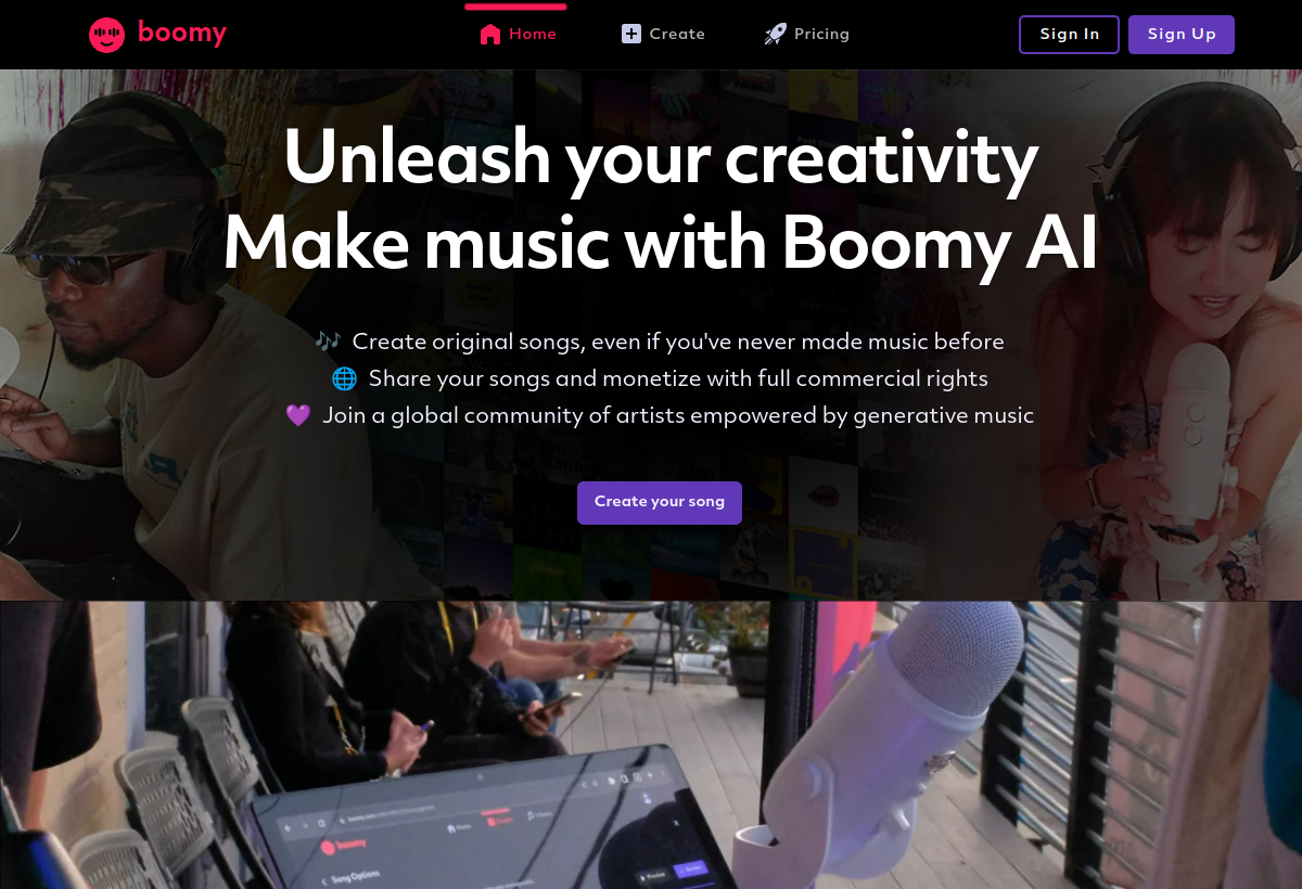 Boomy screenshot