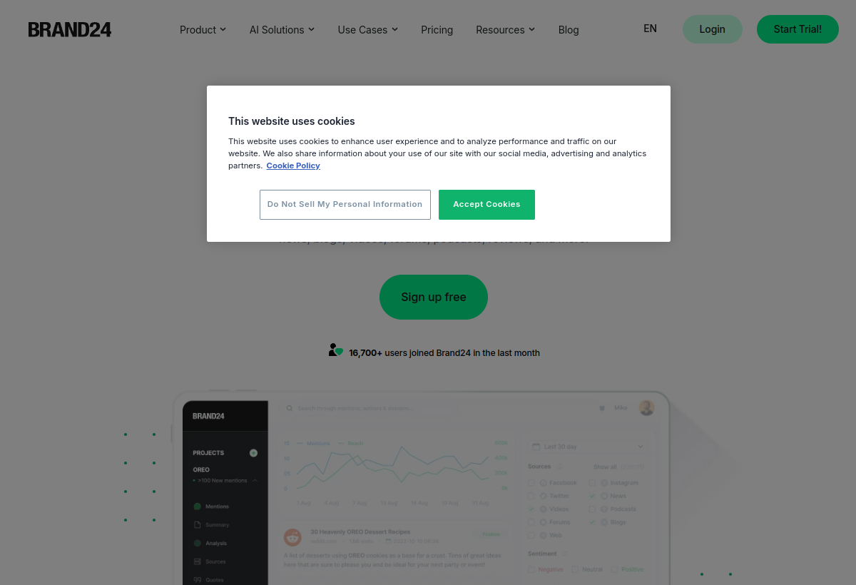 Brand24 screenshot
