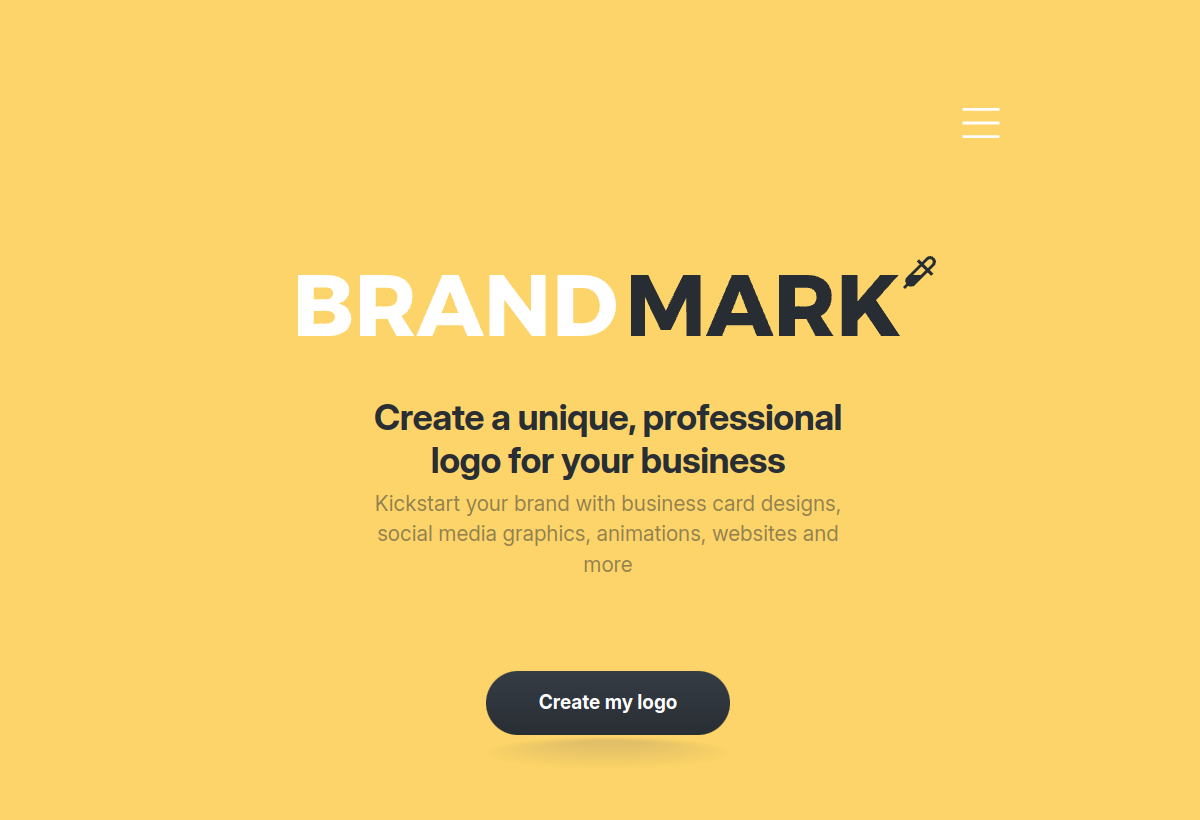Brandmark.io screenshot
