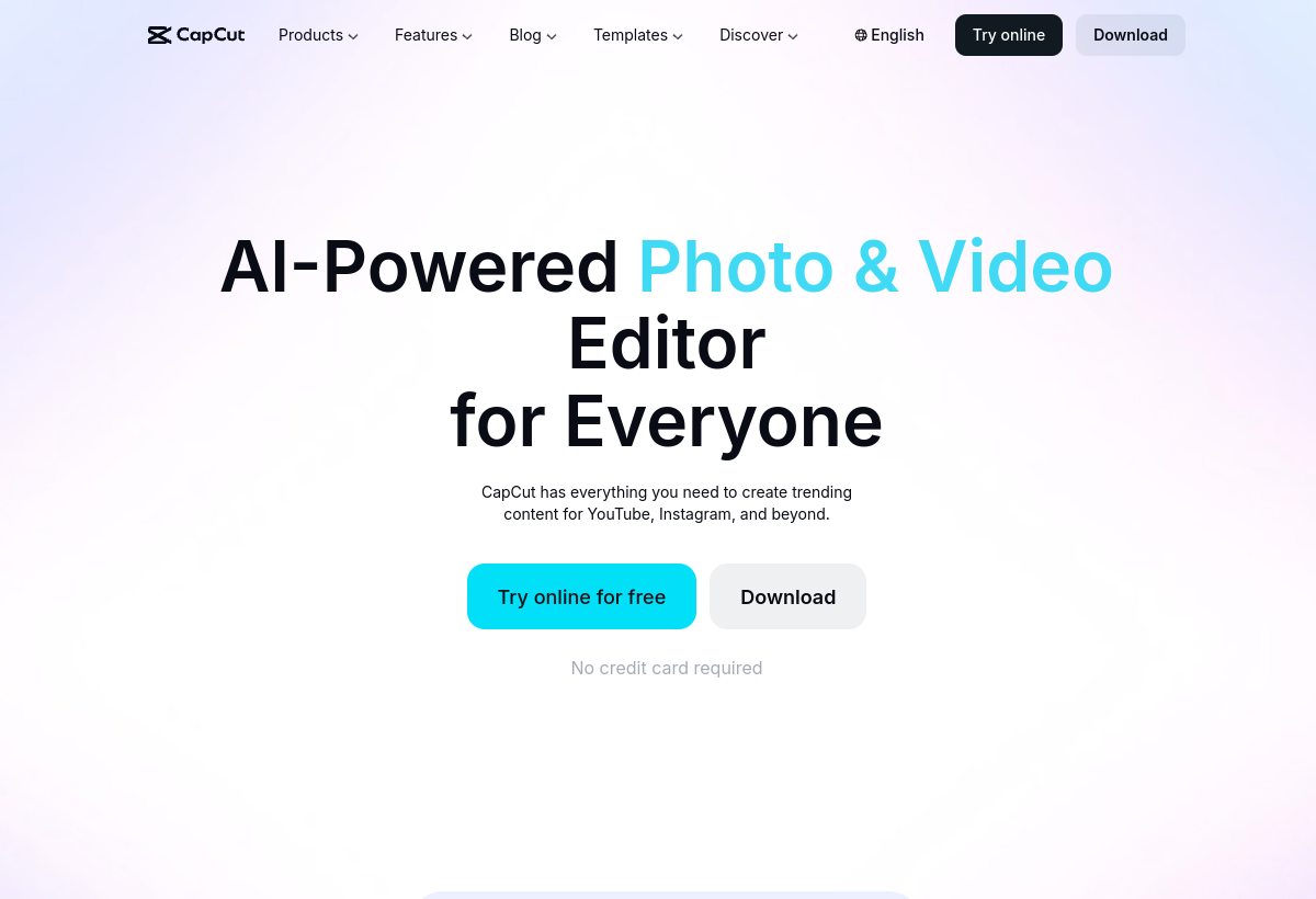 CapCut screenshot