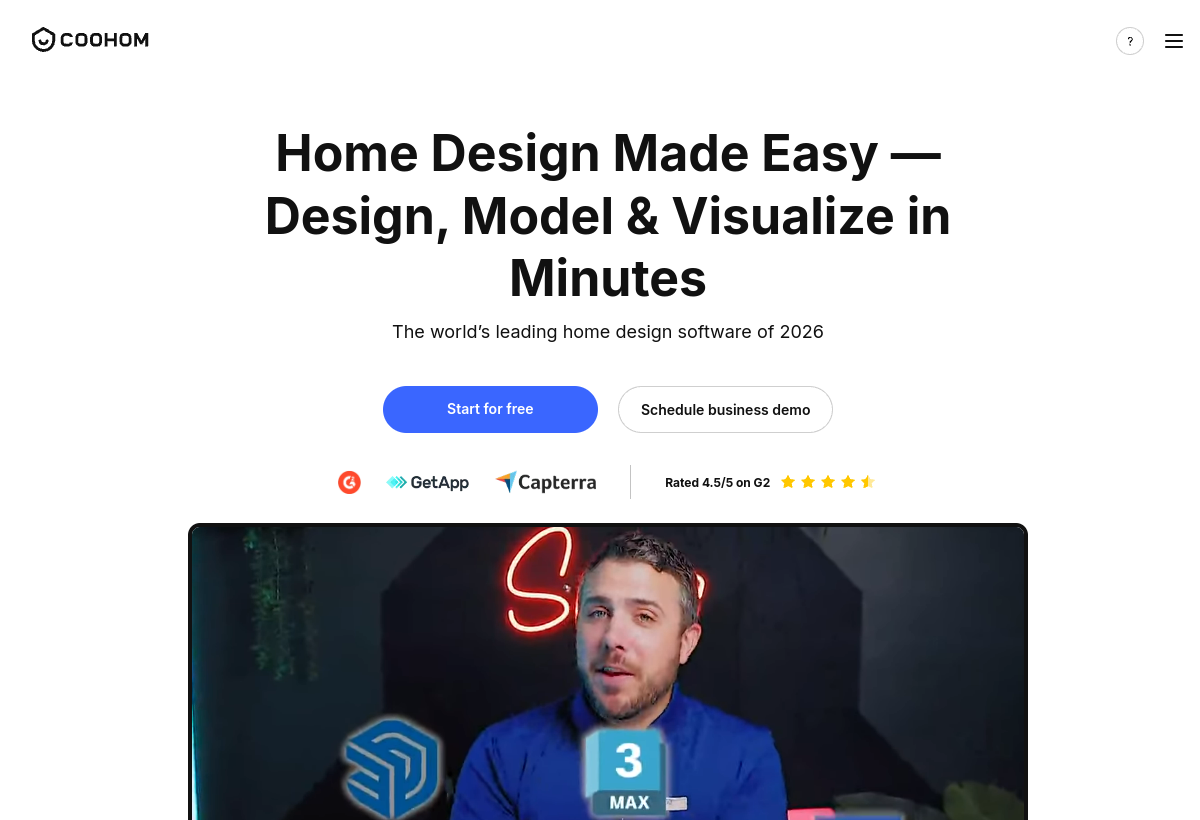 Coohom screenshot