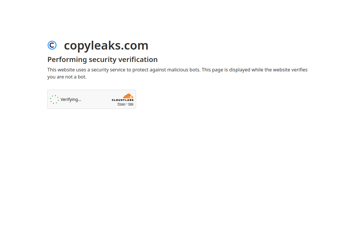 Copyleaks screenshot