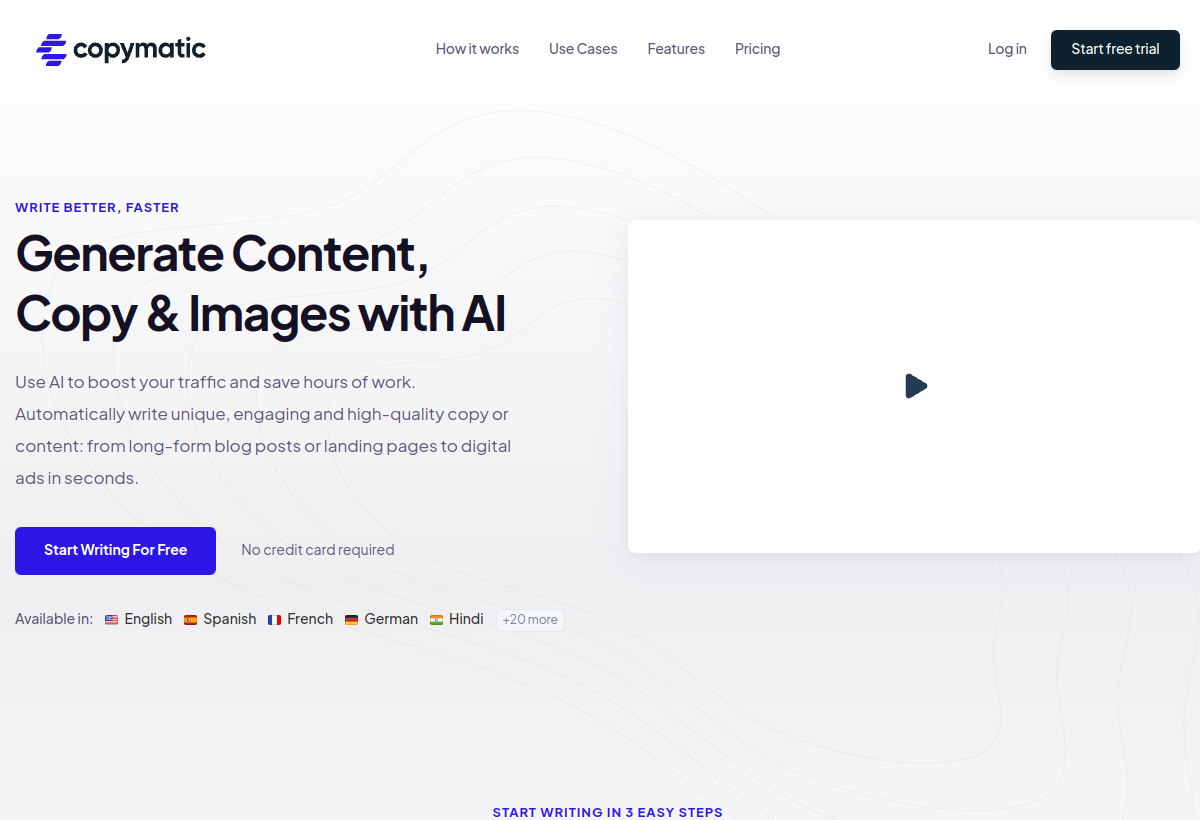 Copymatic screenshot