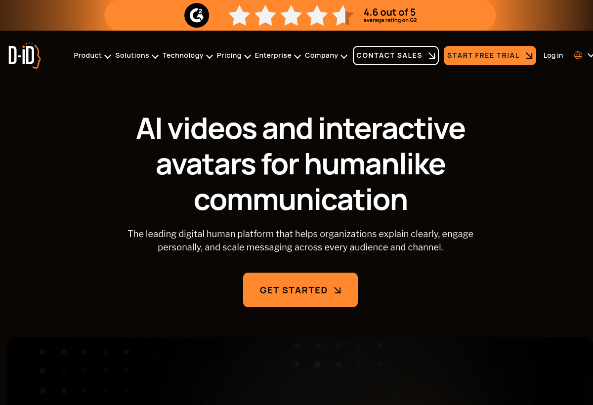 D-ID screenshot