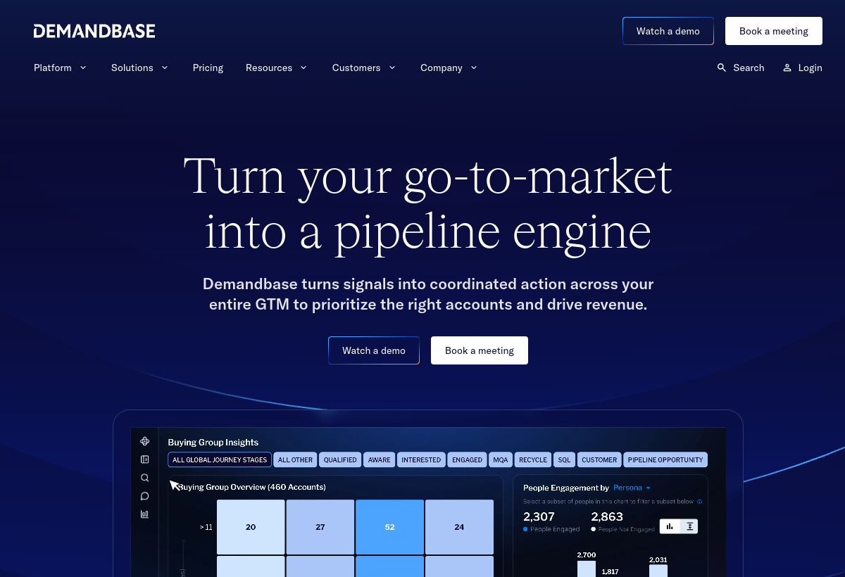 Demandbase screenshot