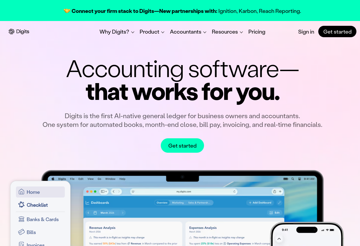 Digits screenshot