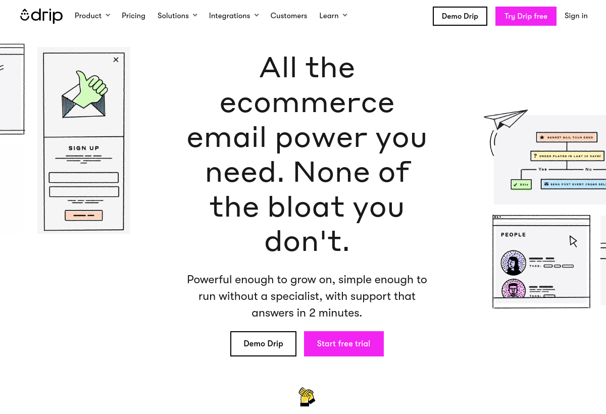 Drip screenshot