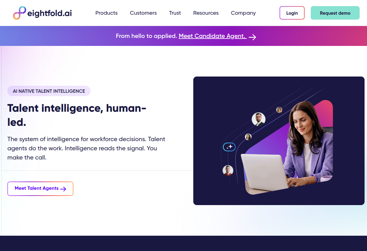 Eightfold AI screenshot