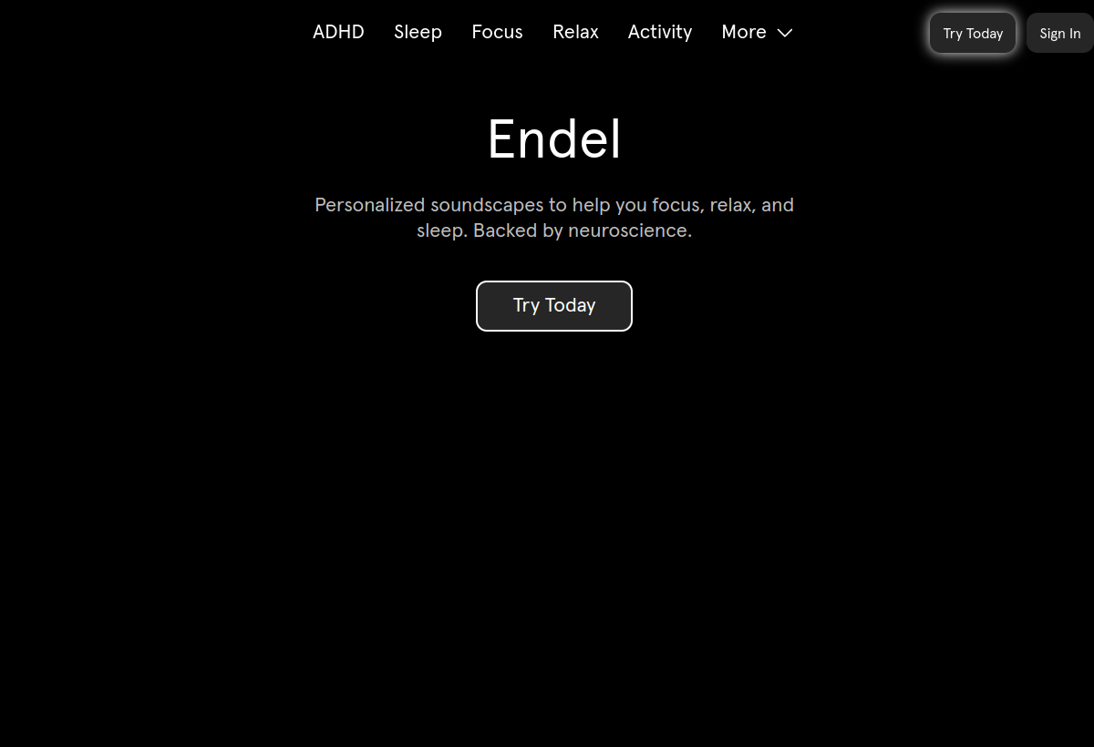 Endel screenshot