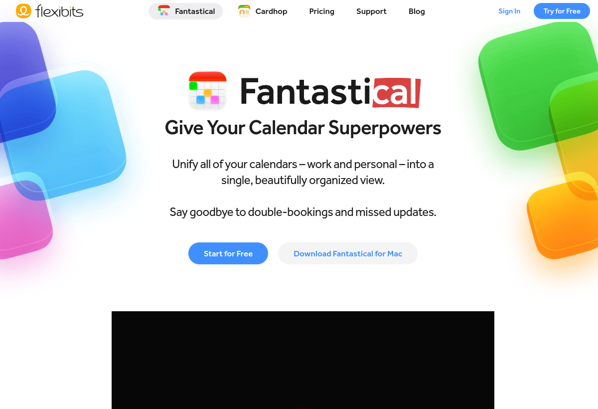 Fantastical screenshot