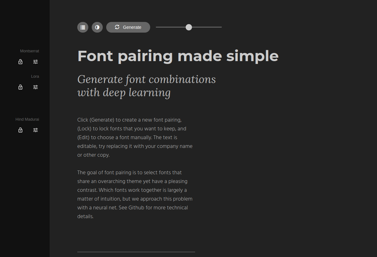 Fontjoy screenshot