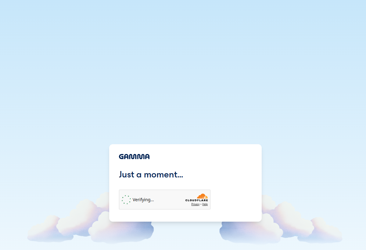 Gamma screenshot