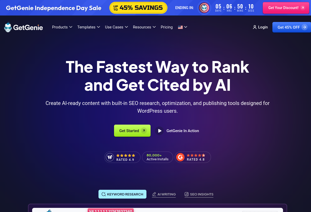 GetGenie AI screenshot