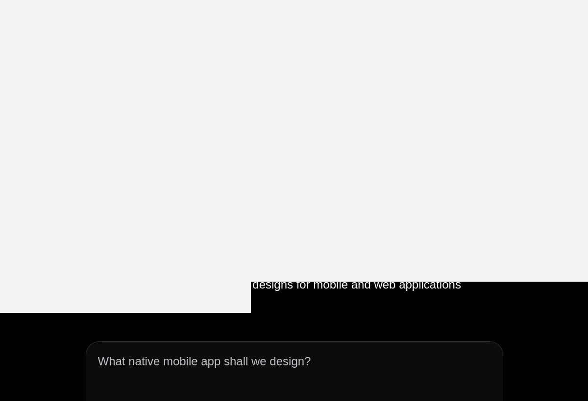 Google Stitch screenshot