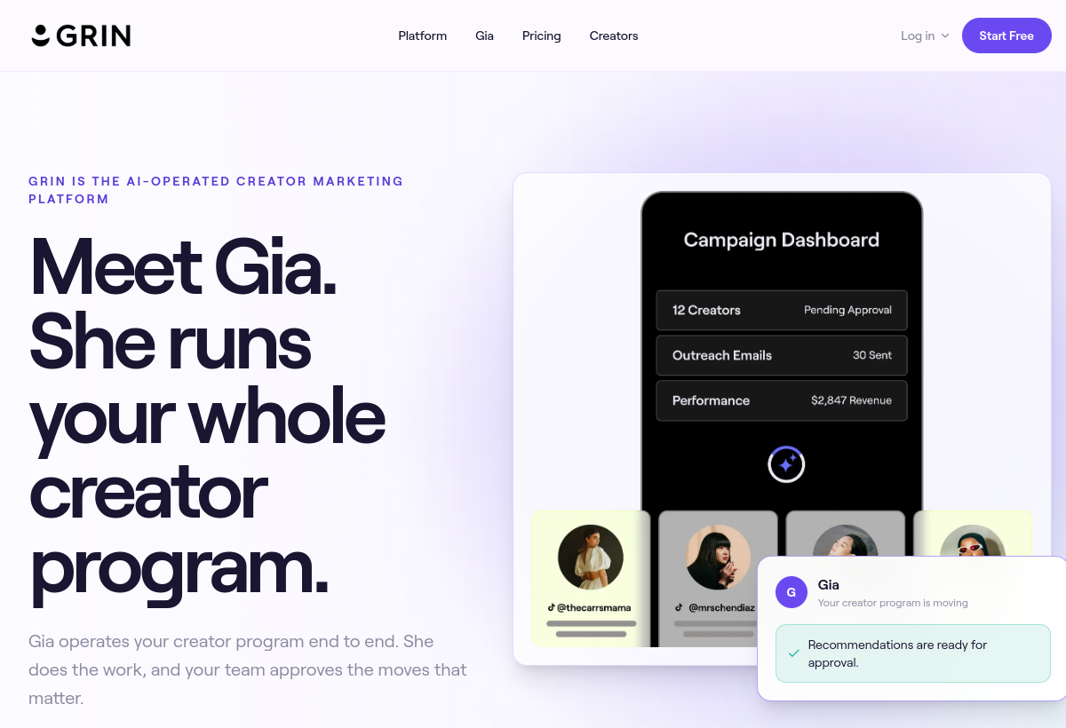 Grin screenshot