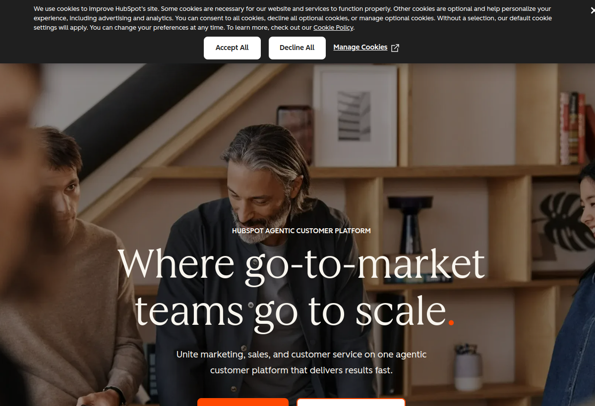 HubSpot AI screenshot