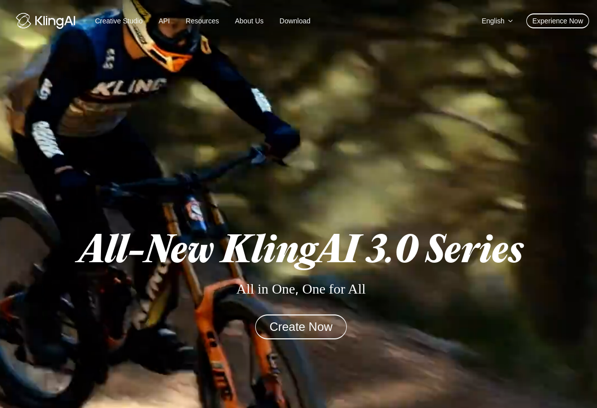 Kling AI screenshot