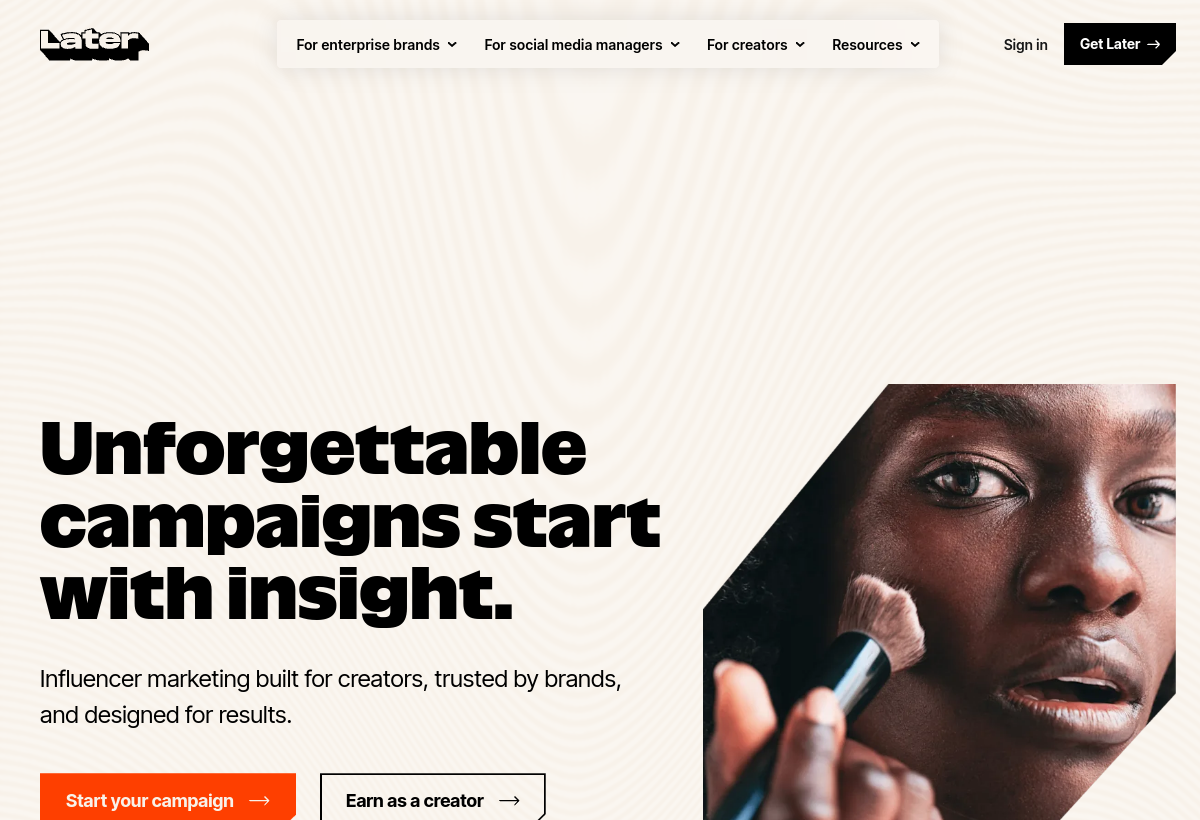 Later screenshot
