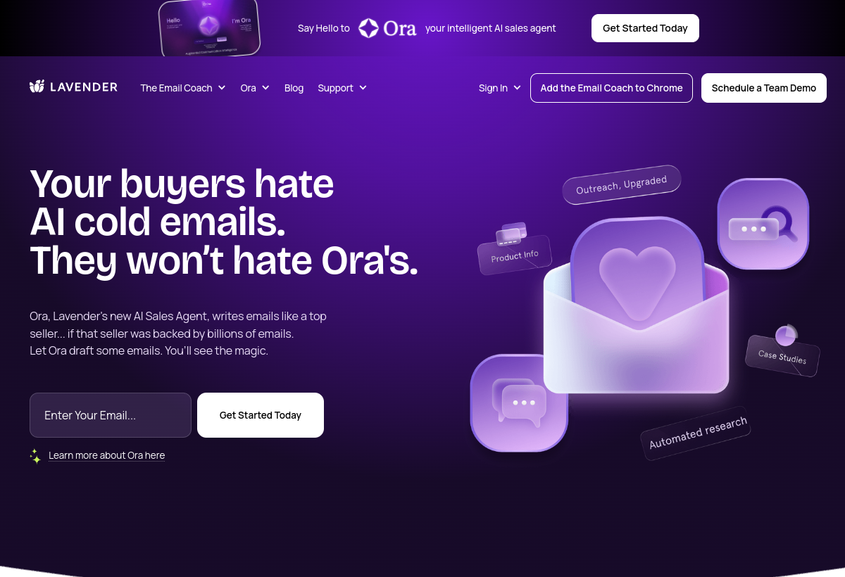 Lavender screenshot