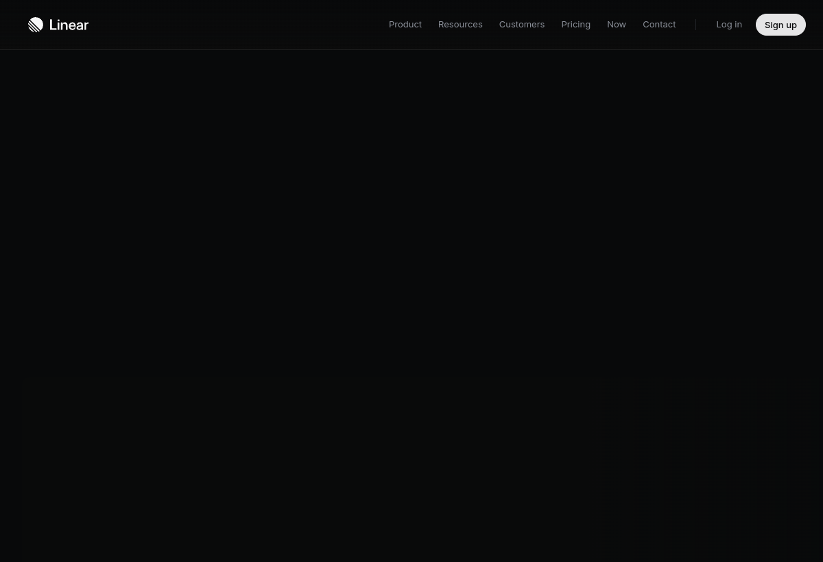 Linear screenshot