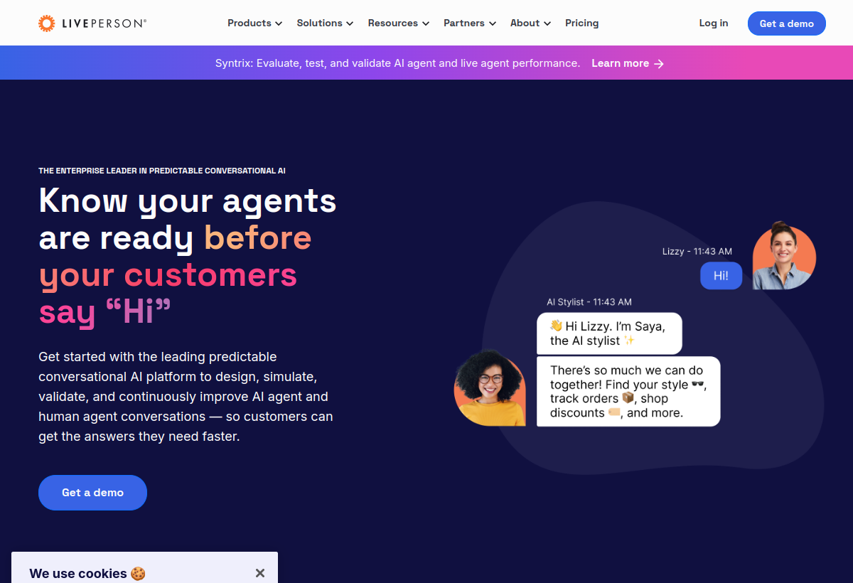 LivePerson screenshot