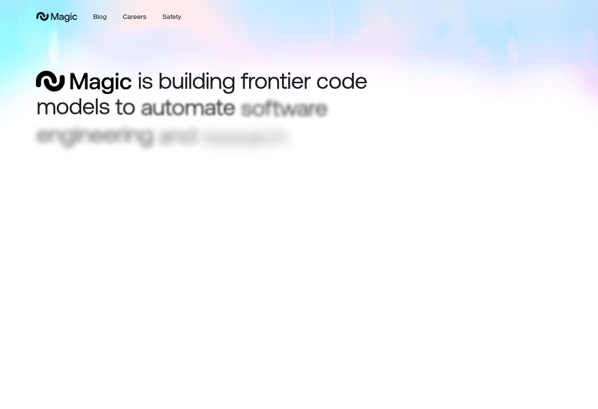 Magic screenshot