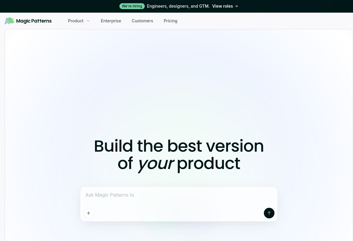 Magic Patterns screenshot