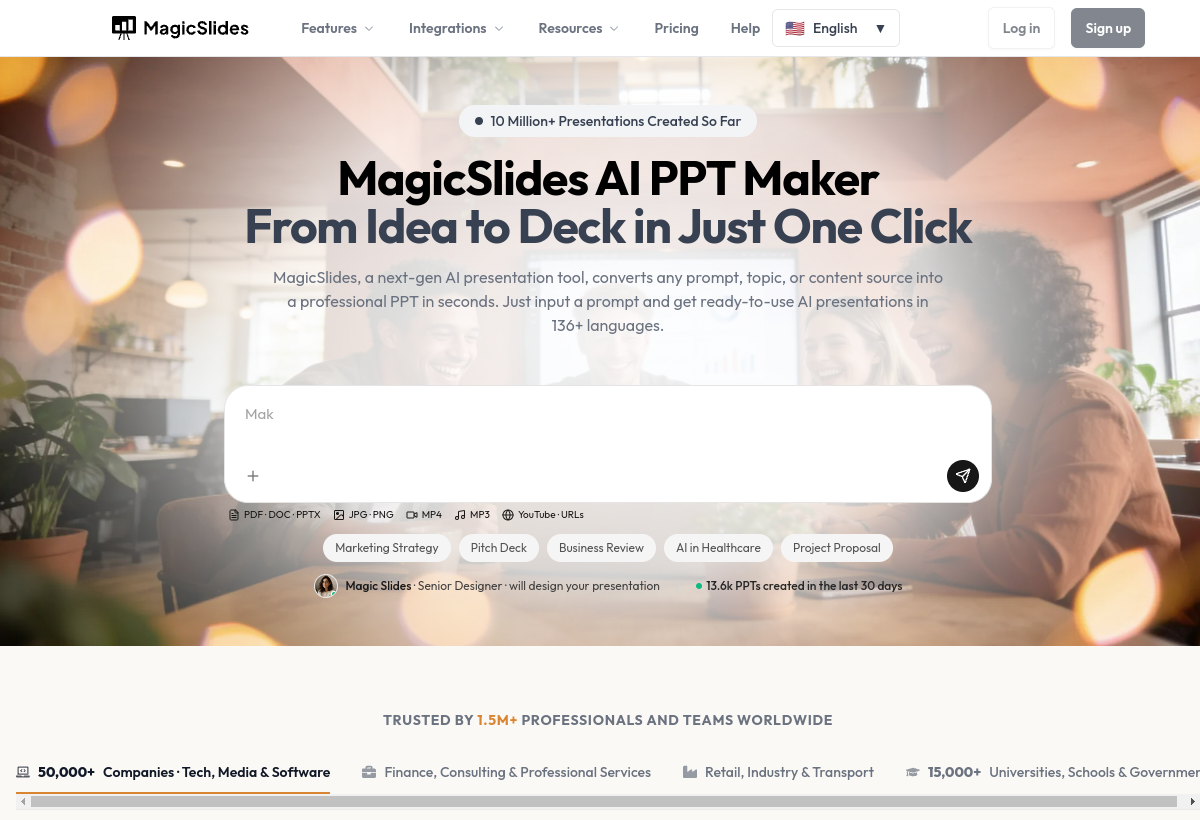 MagicSlides screenshot