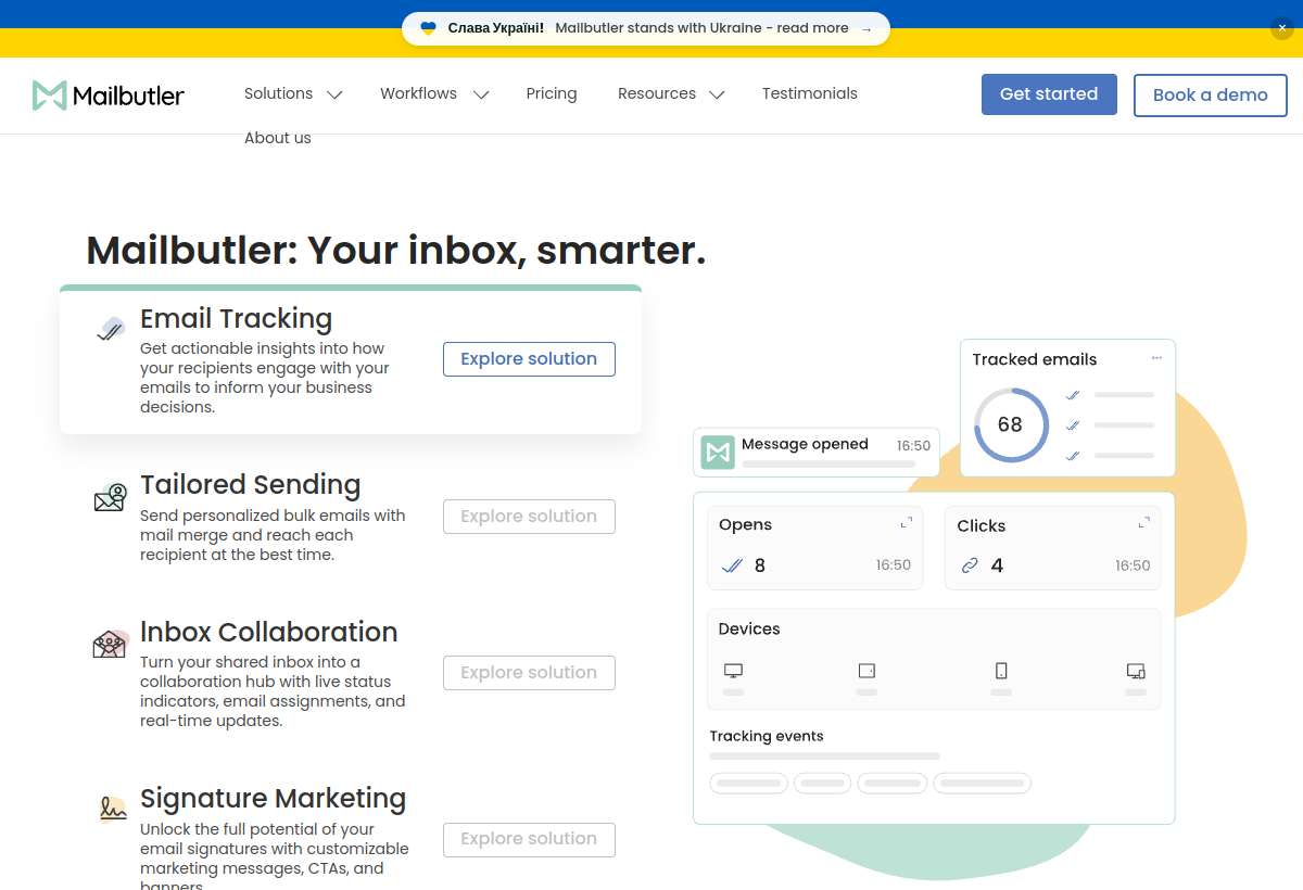 Mailbutler screenshot