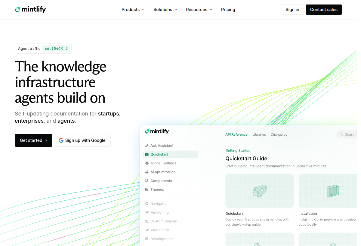 Mintlify screenshot