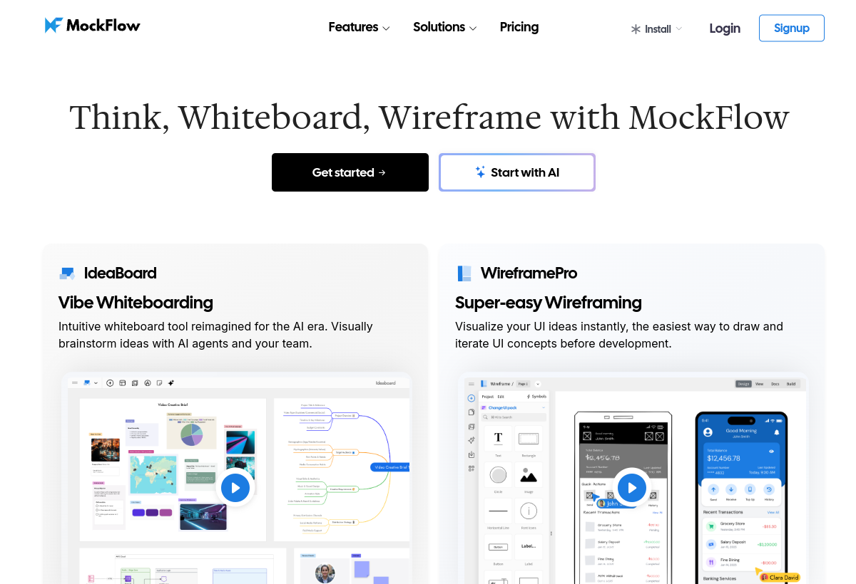 MockFlow screenshot