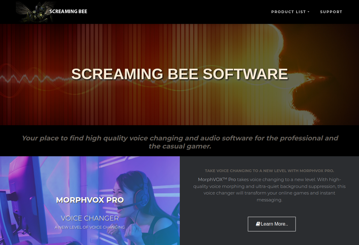 MorphVOX screenshot