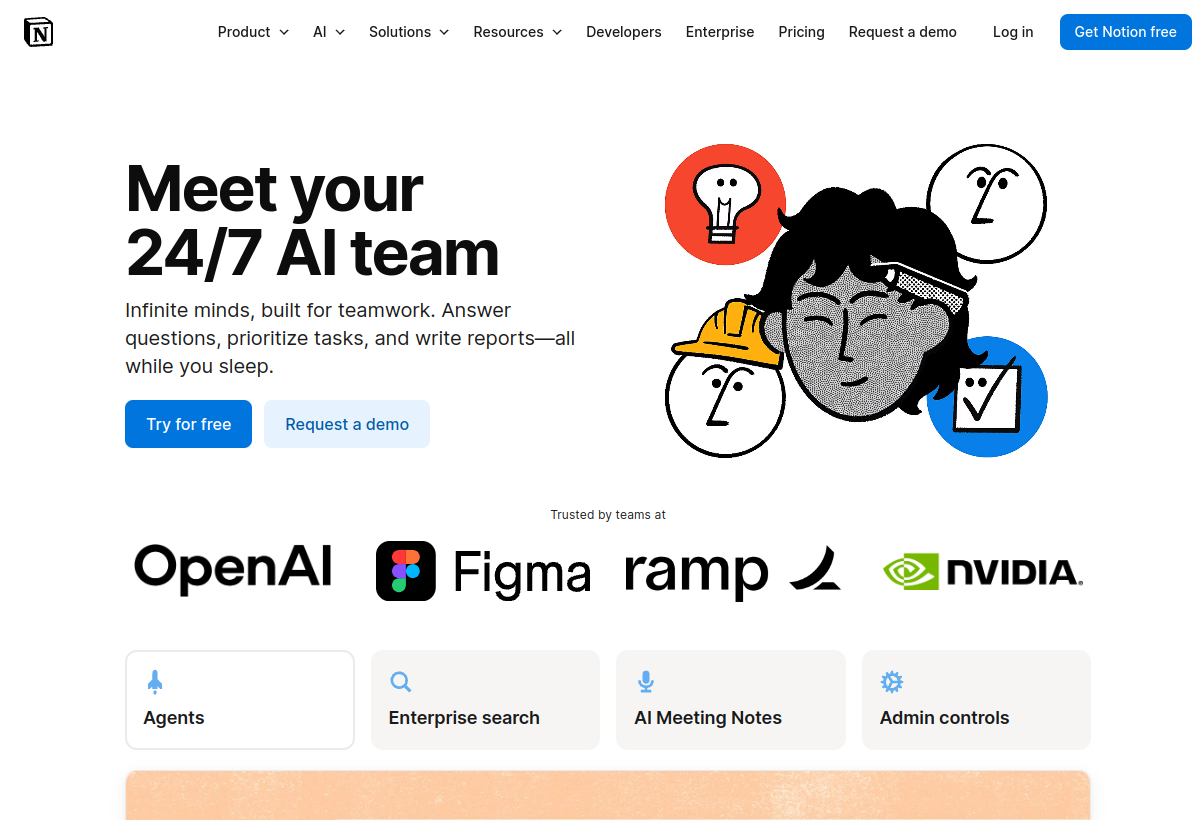 Notion AI screenshot