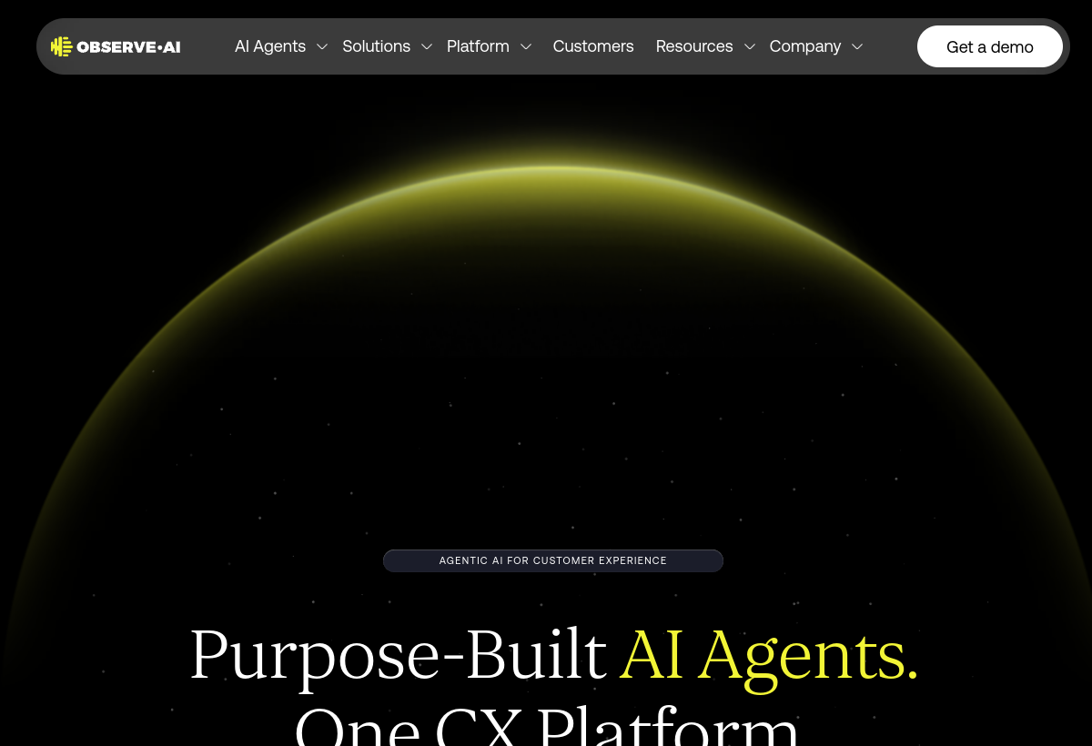 Observe.AI screenshot