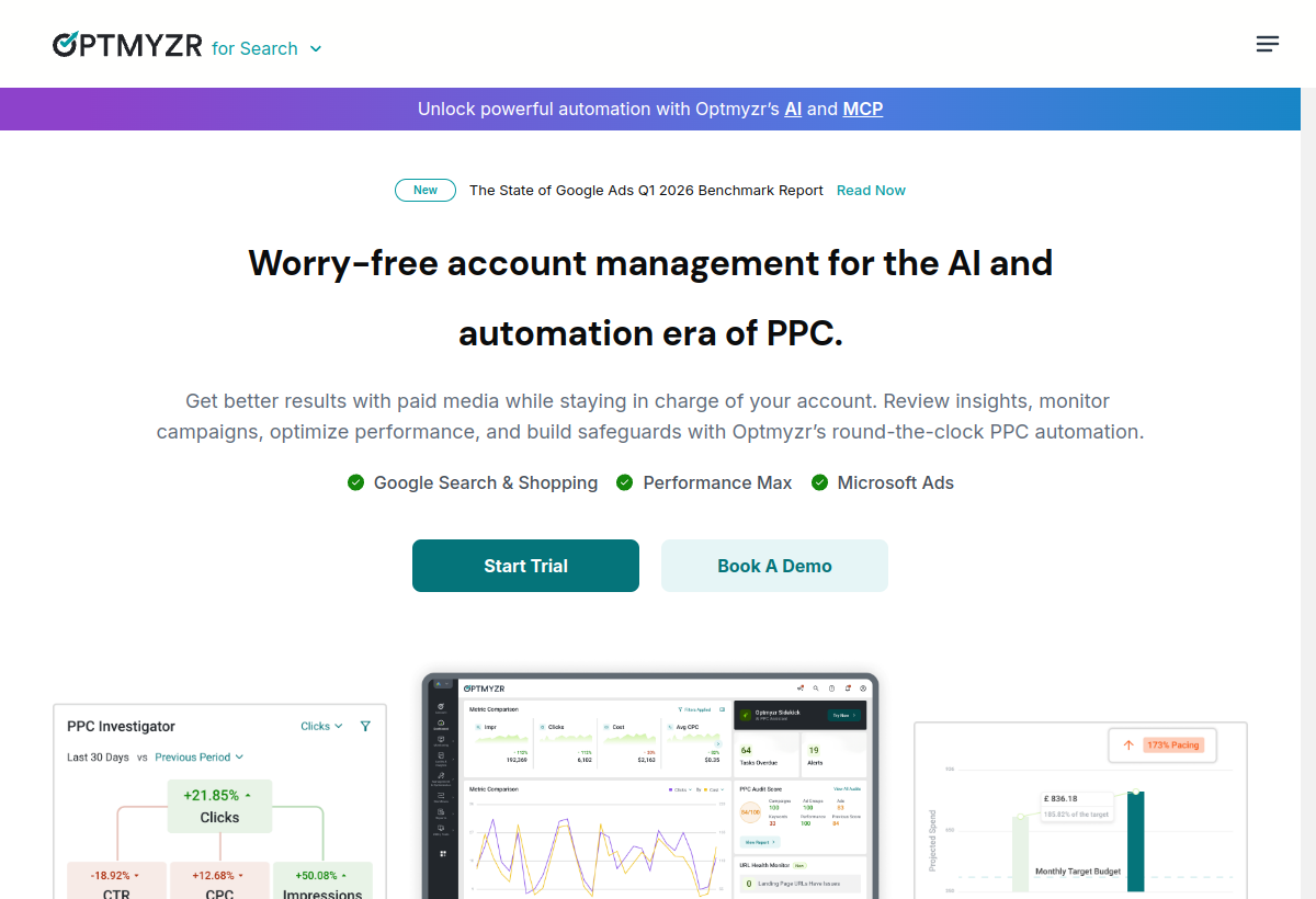 Optmyzr screenshot