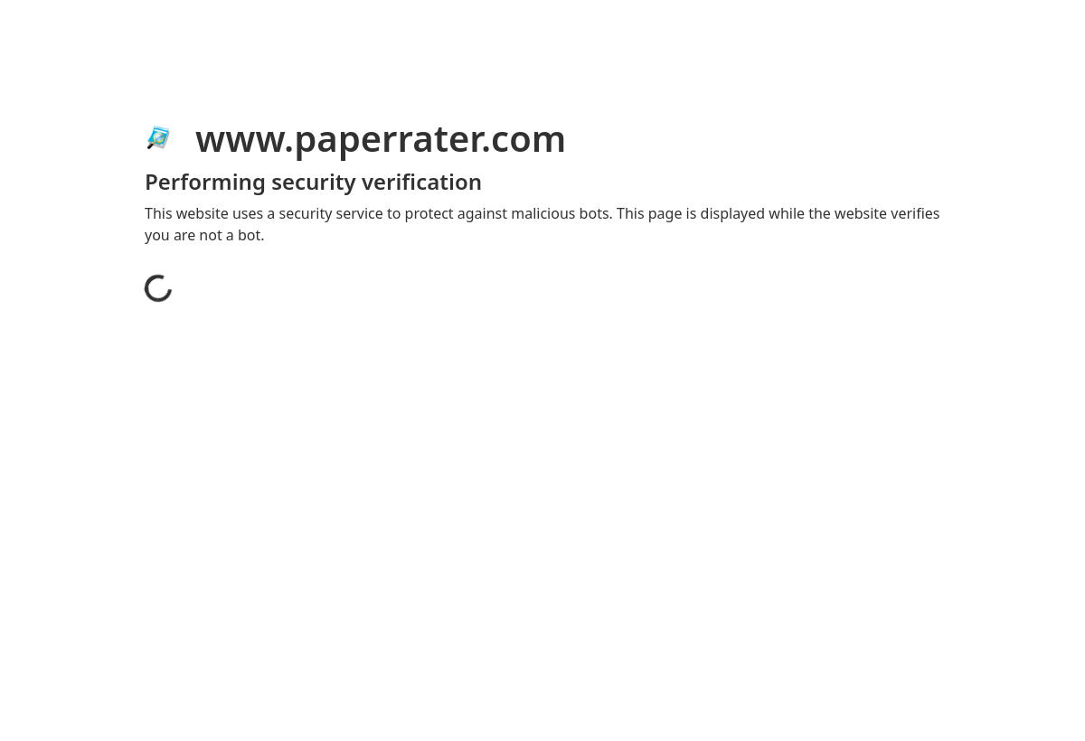 PaperRater screenshot