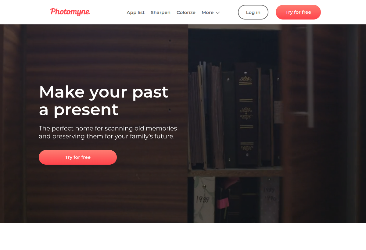 Photomyne screenshot