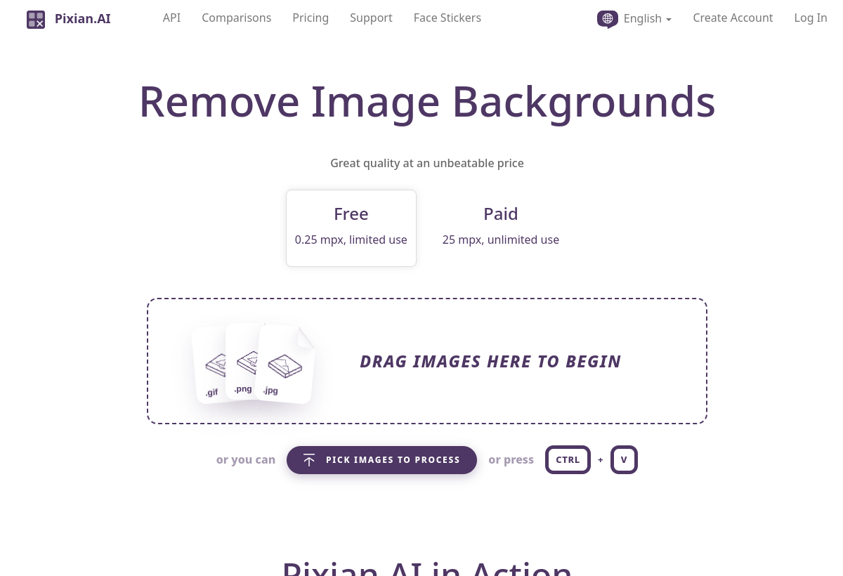 Pixian.AI screenshot