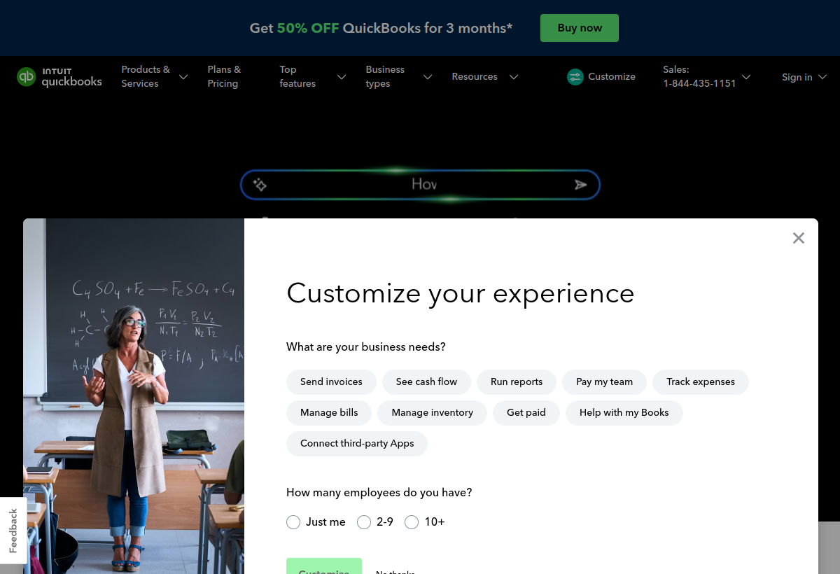 QuickBooks screenshot