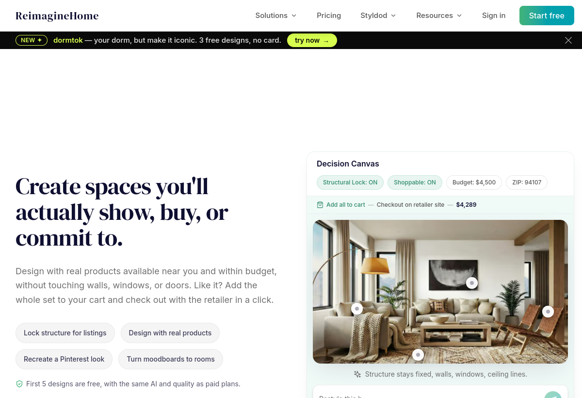 REimagine Home screenshot