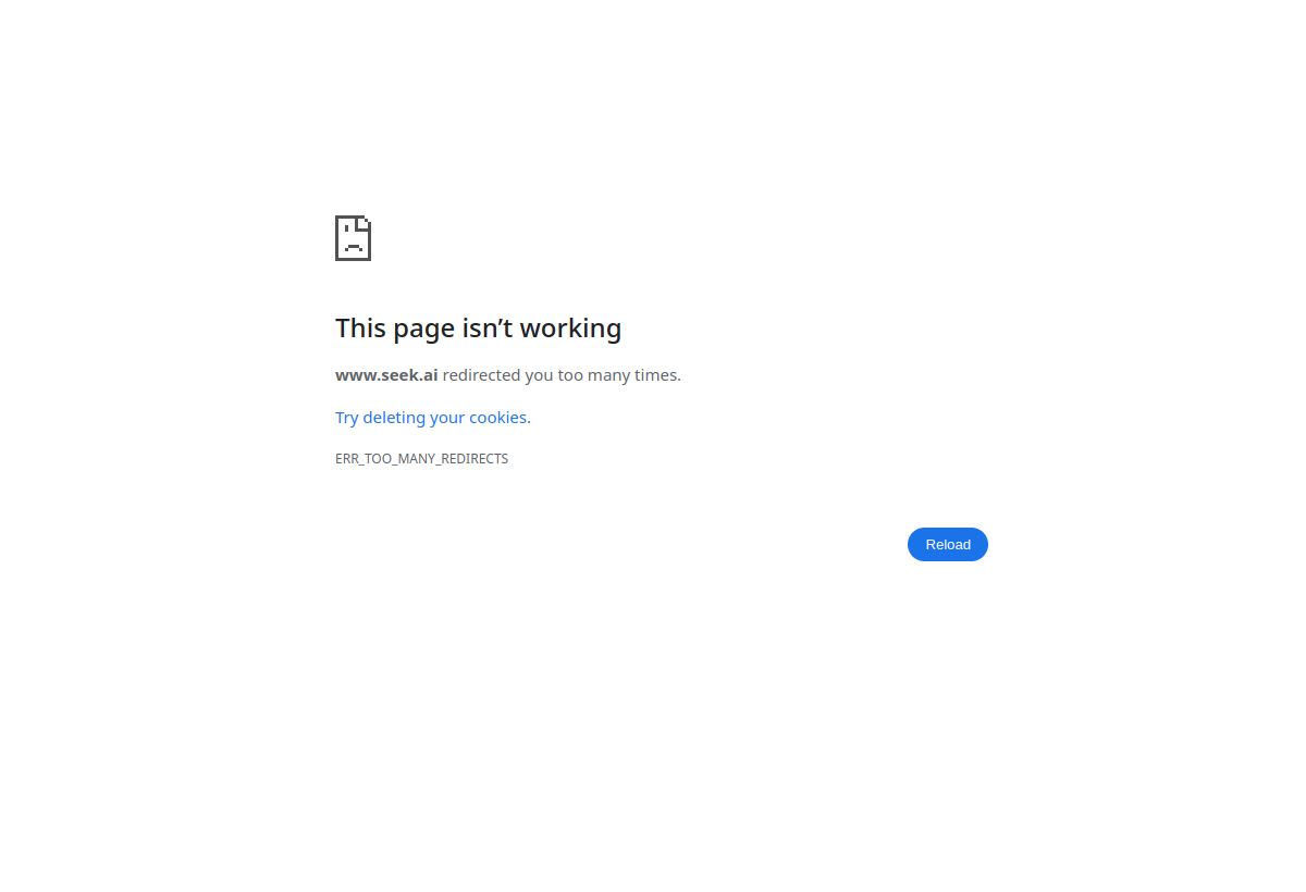 Seek AI screenshot